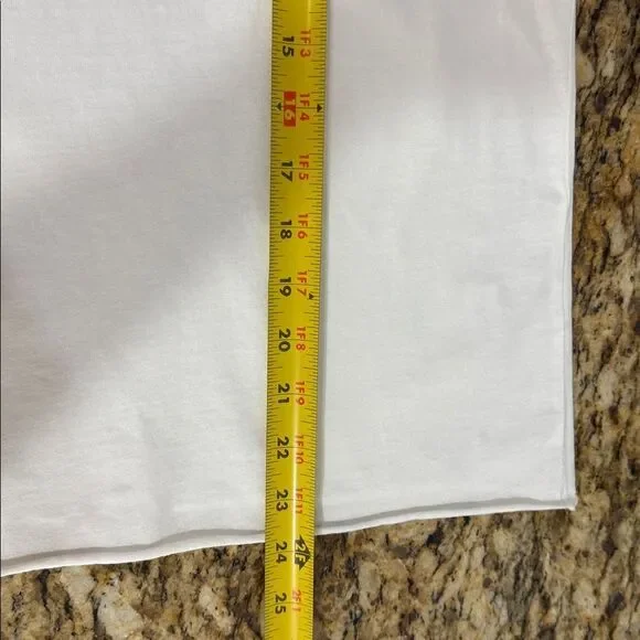 Frank & Eileen White 100% Cotton Long Sleeve Polo Popover Top Size S - Picture 10 of 10